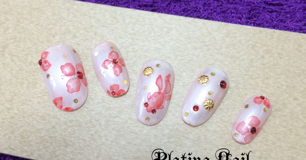 西府 谷保 夏ネイル 金魚ネイル 19 谷保でおしゃれなネイルなら当店が一押しです