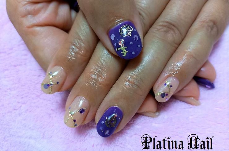 府中 国立 個室ネイルサロン ハロウィンネイル